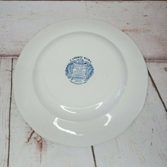 Liberty Blue Original Independence Hall Plate - Picture 2 of 11